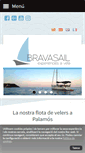 Mobile Screenshot of bravasail.com